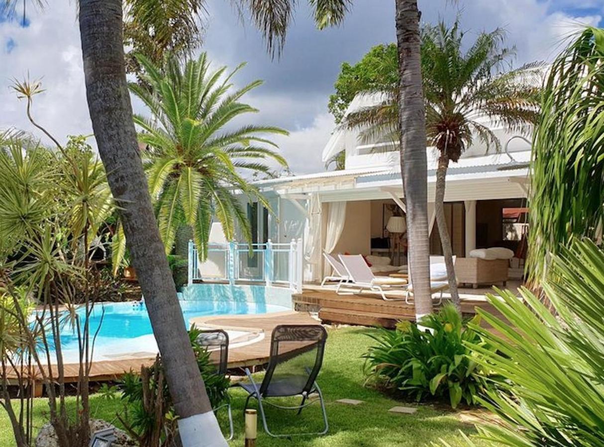 Villa Iguanou Et Piscine En Bord De Mer Proche Plages Marina Et Golf Saint-Francois  Ngoại thất bức ảnh